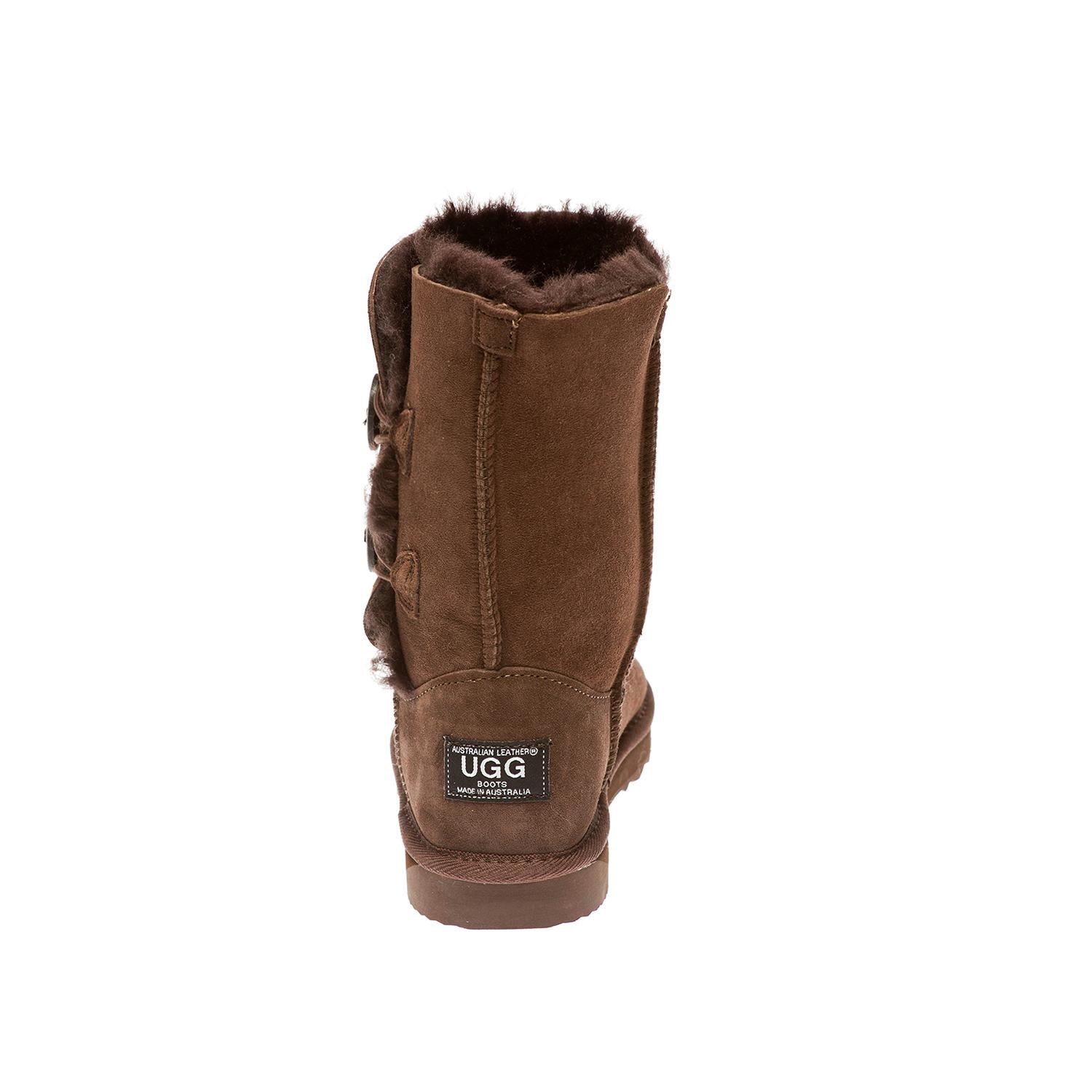 3-Button Double-Face Sheepskin Ugg Boots | UGGLIFE