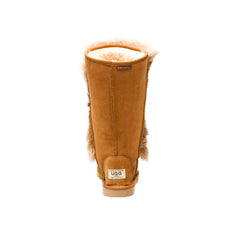 Tall Kangaroo Ugg Boots Premium Double-face Sheepskin Leather | UGGLIFE