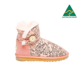 Single Button Mini Roses Ugg Boots | UGGLIFE