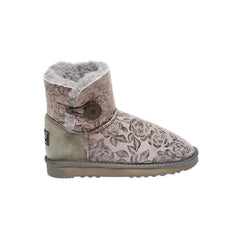 Single Button Mini Roses Ugg Boots | UGGLIFE