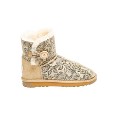 Single Button Mini Roses Ugg Boots | UGGLIFE