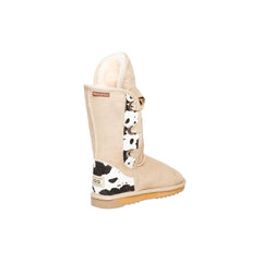Short Roxy Nomad Ugg Boots Cow Print Heel | UGGLIFE